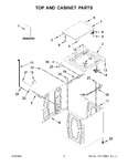 Diagram for 02 - Top And Cabinet Parts