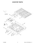 Diagram for 02 - Cooktop Parts