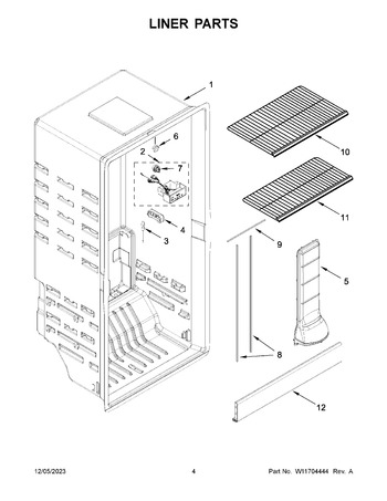 Diagram for WZF34X18DW08