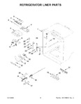 Diagram for 03 - Refrigerator Liner Parts