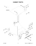 Diagram for 02 - Cabinet Parts