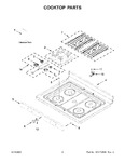 Diagram for 02 - Cooktop Parts