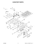 Diagram for 02 - Cooktop Parts