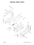 Diagram for 03 - Control Panel Parts