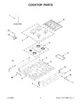 Diagram for 02 - Cooktop Parts