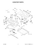 Diagram for 02 - Cooktop Parts