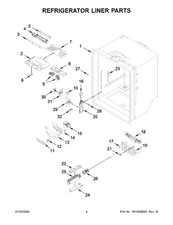 Diagram for WRF540CWHZ11