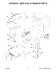 Diagram for 04 - Freezer Liner And Icemaker Parts