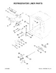 Diagram for 03 - Refrigerator Liner Parts