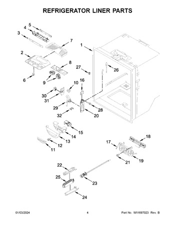 Diagram for WRF540CWHV09