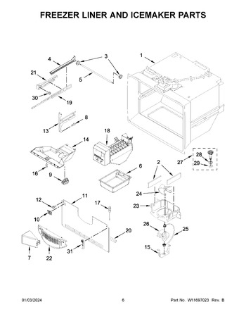 Diagram for WRF540CWHV09