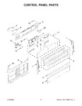 Diagram for 03 - Control Panel Parts