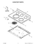 Diagram for 02 - Cooktop Parts