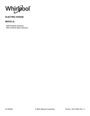 Diagram for WFE775H0HV5