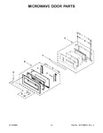 Diagram for 08 - Microwave Door Parts