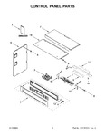 Diagram for 02 - Control Panel Parts