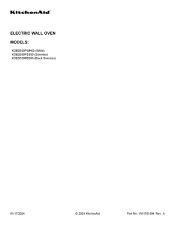 Diagram for KOED530PSS00