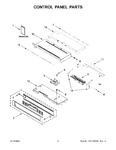 Diagram for 02 - Control Panel Parts