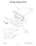 Diagram for 02 - Top And Console Parts