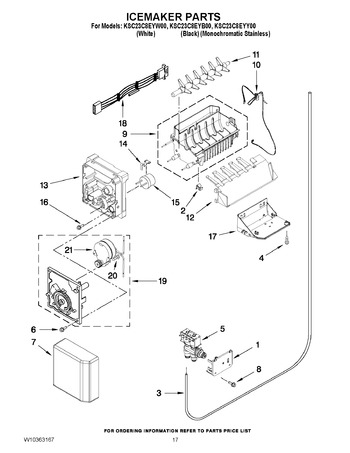 Diagram for KSC23C8EYB00