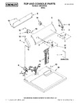 Diagram for 01 - Top And Console Parts