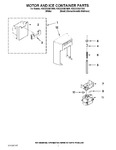 Diagram for 05 - Motor And Ice Container Parts