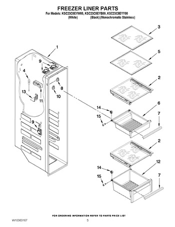 Diagram for KSC23C8EYY00