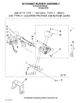 Diagram for 03 - W10336852 Burner Assembly