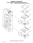 Diagram for 04 - Freezer Liner Parts