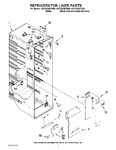 Diagram for 02 - Refrigerator Liner Parts