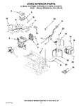 Diagram for 05 - Oven Interior Parts