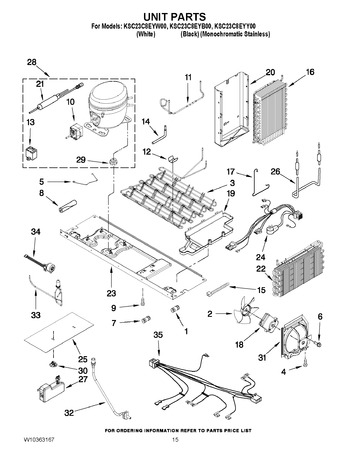 Diagram for KSC23C8EYY00