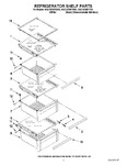 Diagram for 03 - Refrigerator Shelf Parts