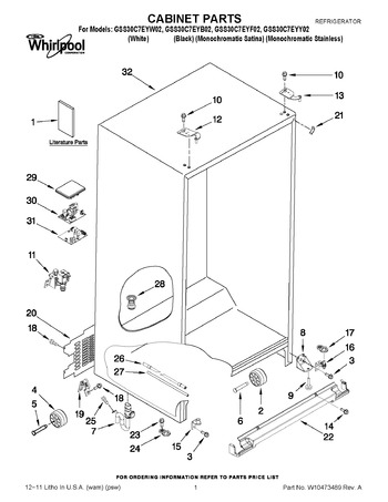 Diagram for GSS30C7EYW02