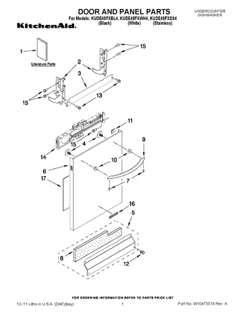 Diagram for KUDE48FXWH4