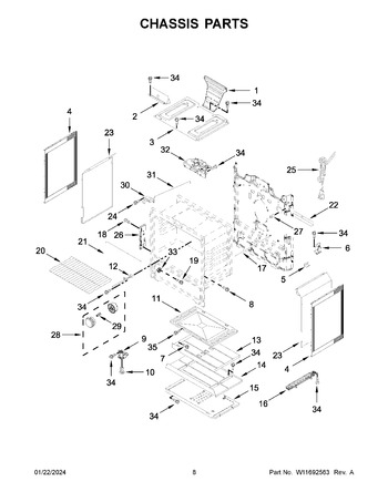 Diagram for WFG525S0JV6