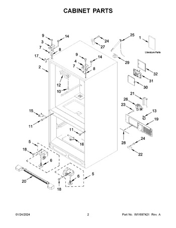 Diagram for WRFF5333PW01