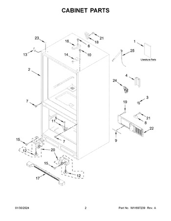 Diagram for WRB329DMBW05