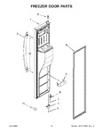 Diagram for 08 - Freezer Door Parts