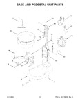 Diagram for 04 - Base And Pedestal Unit Parts