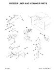 Diagram for 04 - Freezer Liner And Icemaker Parts