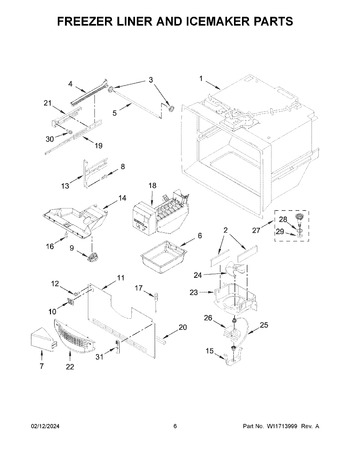 Diagram for WRF540CWHB08