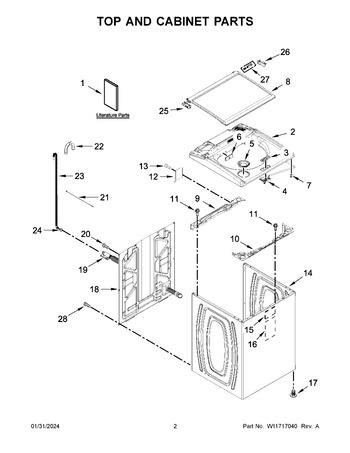 Diagram for 8TWTW5057PW0