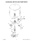 Diagram for 05 - Gearcase, Motor And Pump Parts