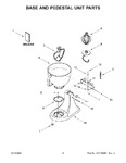 Diagram for 03 - Base And Pedestal Unit Parts