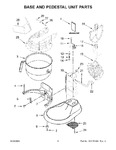 Diagram for 04 - Base And Pedestal Unit Parts