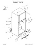 Diagram for 02 - Cabinet Parts