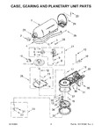 Diagram for 03 - Case, Gearing And Planetary Unit Parts