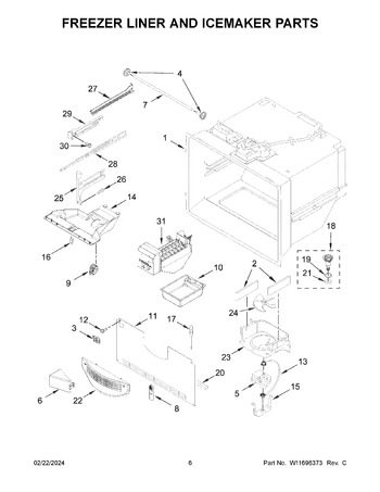 Diagram for WRFF5333PZ01