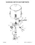 Diagram for 05 - Gearcase, Motor And Pump Parts